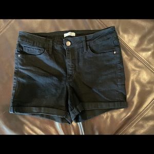 LC Lauren Conrad black shorts. Size 8.
